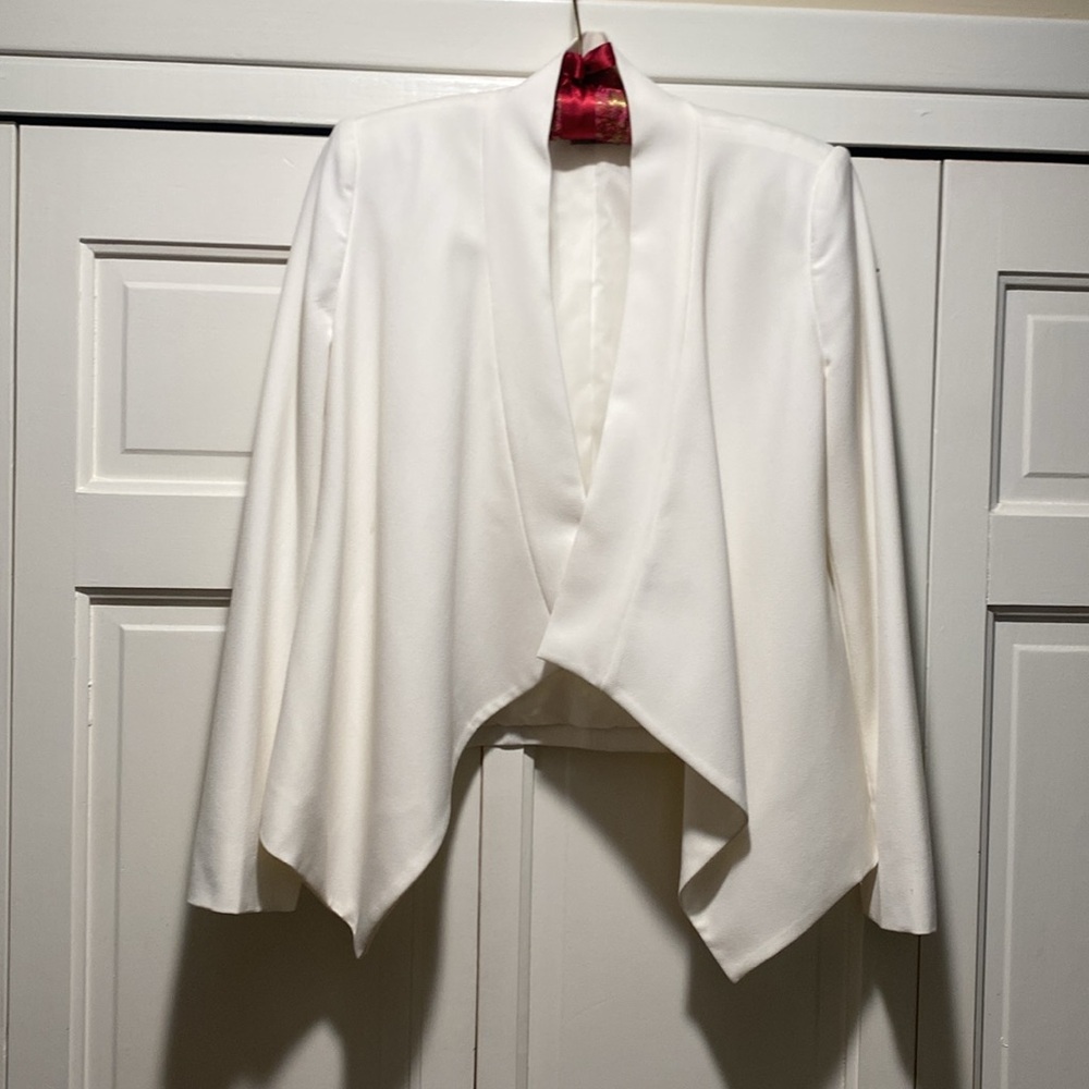 Eliza J white Jacket, Size S